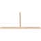 Ekena Millwork Portland Smooth Timber Gable Bracket, Douglas Fir, 96"W x 56"H x 3 1/2"D x 3 1/2"F, 14/12 Pitch GBW096X56X0404POR00SDF - alternate 2
